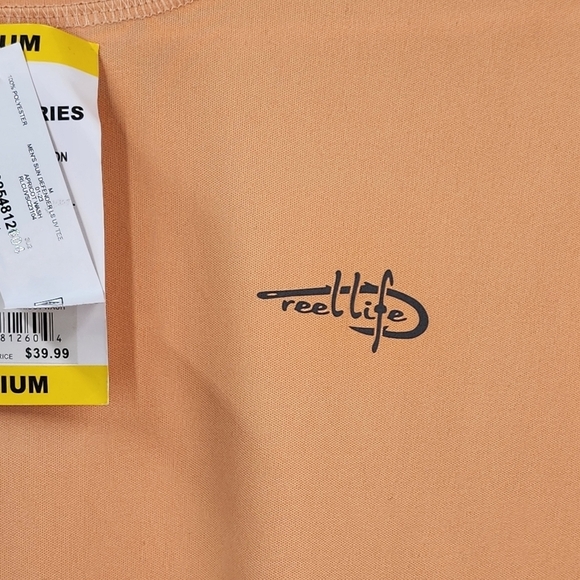 Reel Life Men's Sun Defender Long Sleeve UV Tee UPF 50 - M - Picture 5 of 9